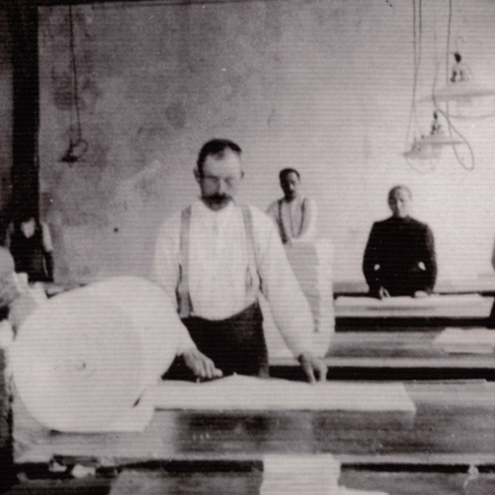 archive photo of the production in 1920