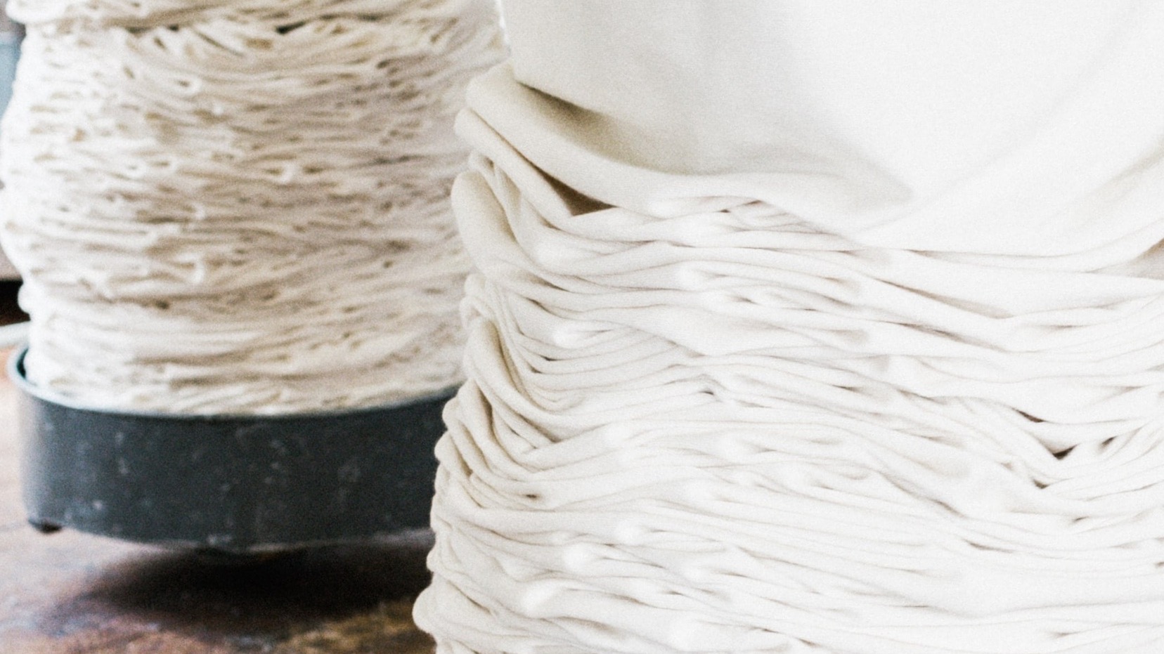 loopwheeled organic cotton fabric
