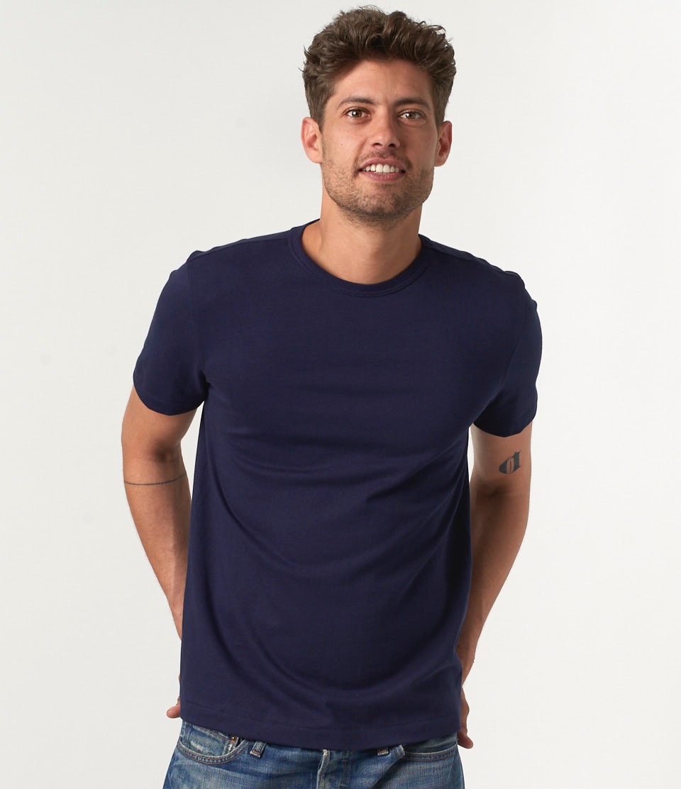 men's loopwheeled T-shirt, 8,6oz, classic fit | Merz b. Schwanen