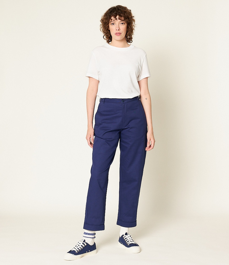 PANTS02 women's pants, organic cotton twill, 9,2oz, relaxed fit