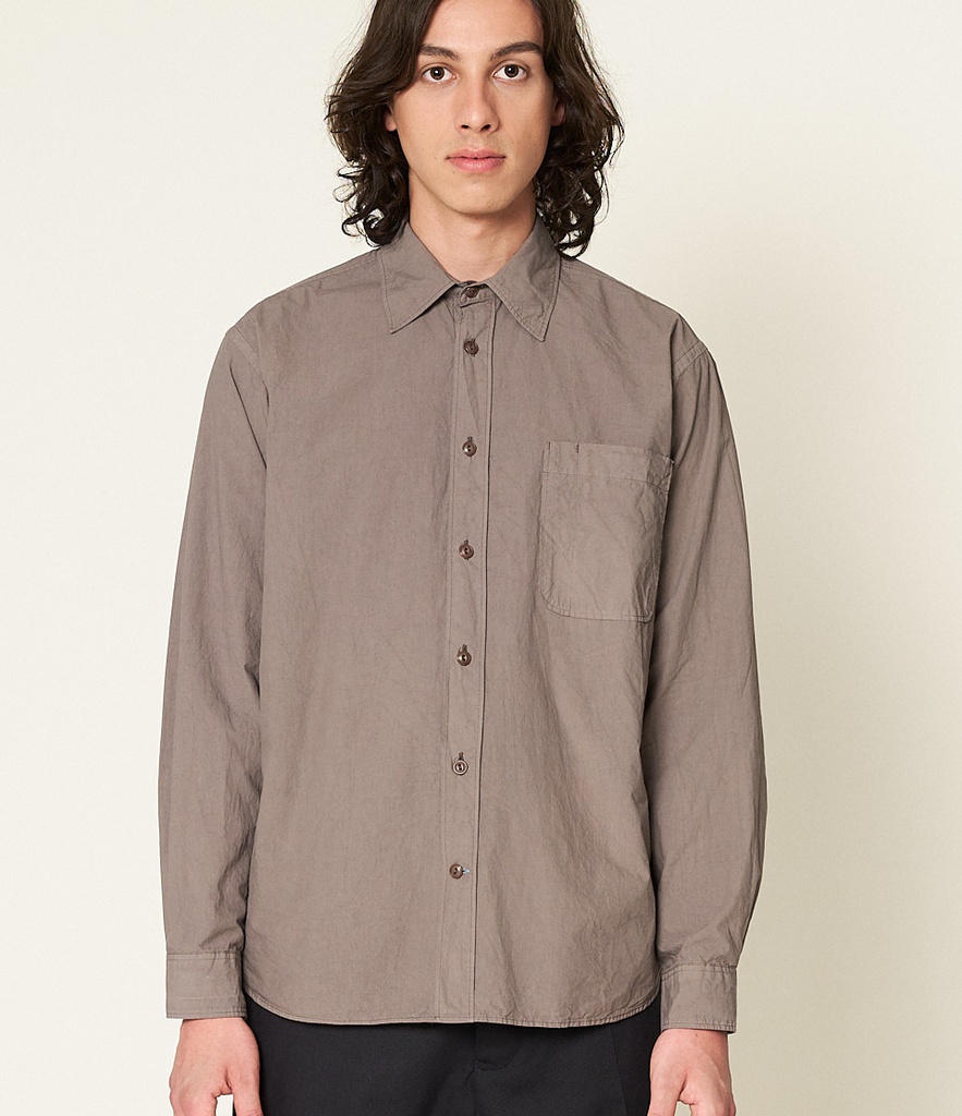 SHIRT01 unisex shirt, organic cotton poplin, 4,2oz, relaxed fit