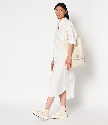 GOOD BASICS | DRESS01 shirt dress, organic cotton poplin, 3,5oz/sq.yd., relaxed fit  01 white