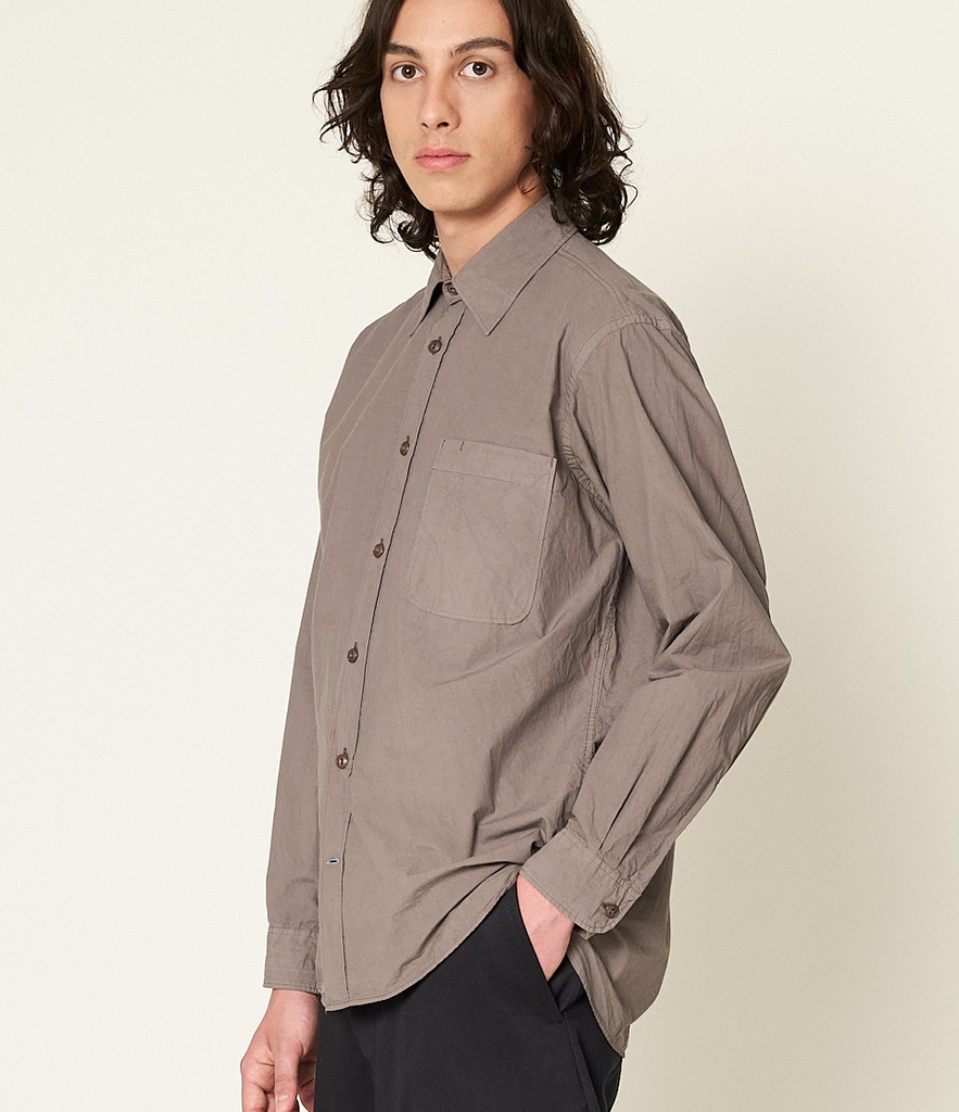 SHIRT01 unisex shirt, organic cotton poplin, 4,2oz, relaxed fit