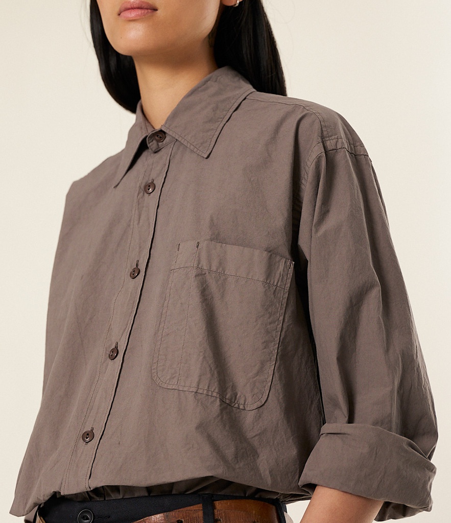 SHIRT01 unisex shirt, organic cotton poplin, 4,2oz, relaxed fit