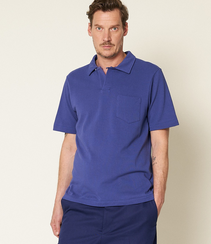 2PKPL men's polo shirt with pocket