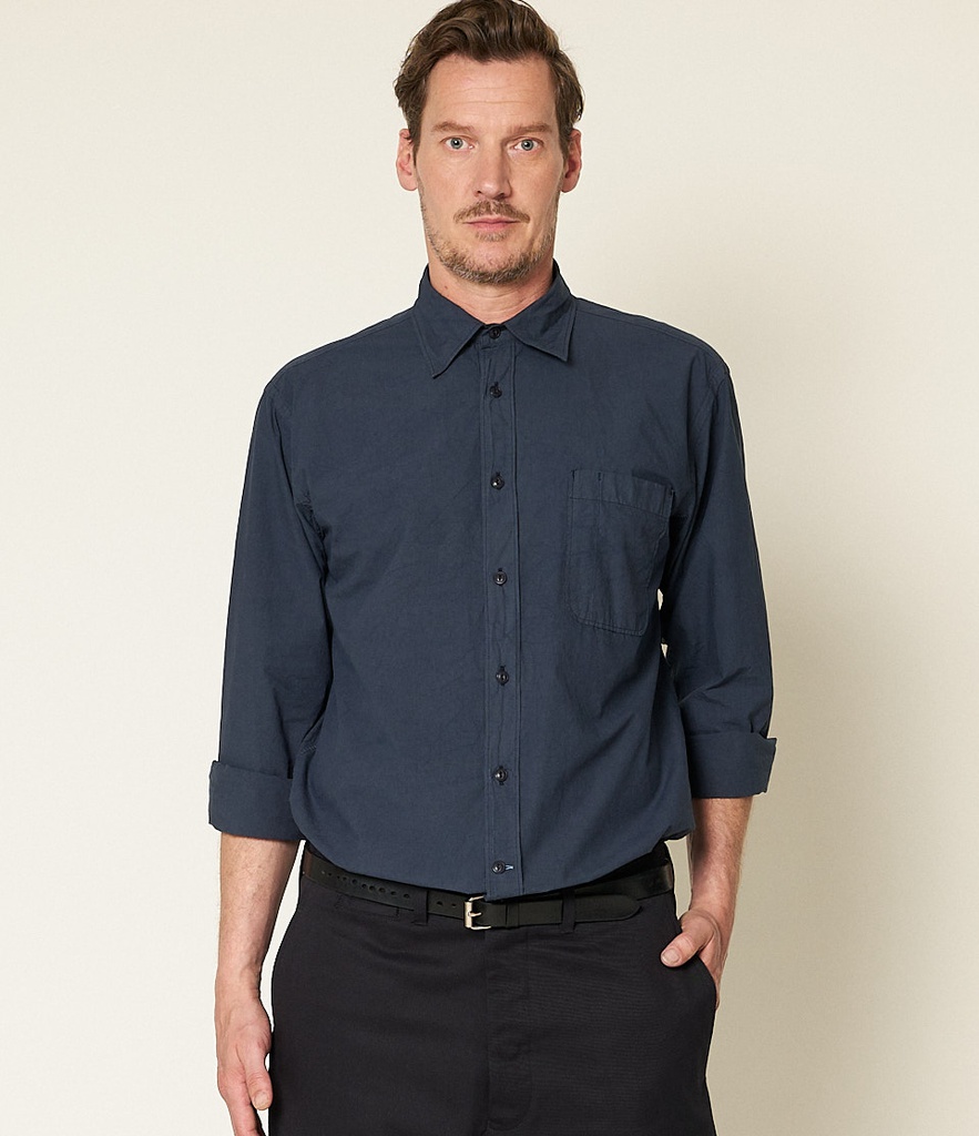 SHIRT01 unisex shirt, organic cotton poplin, 4,2oz, relaxed fit