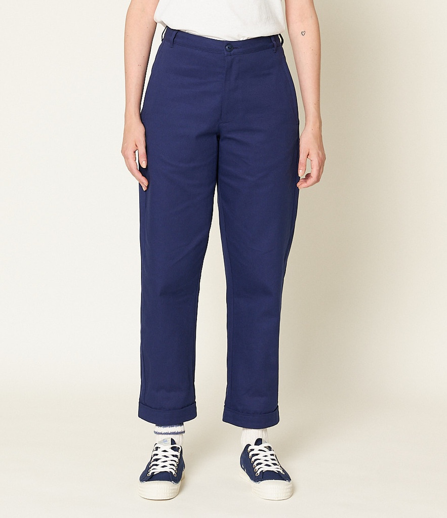 100% Organic Cotton Blue Regular Fit Athleisure Pant for Women at Rs  1299.00, Ladies Cotton Pant