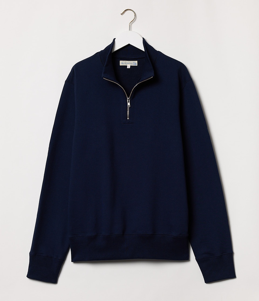 Half-zip Sweatshirt | Merz b. Schwanen