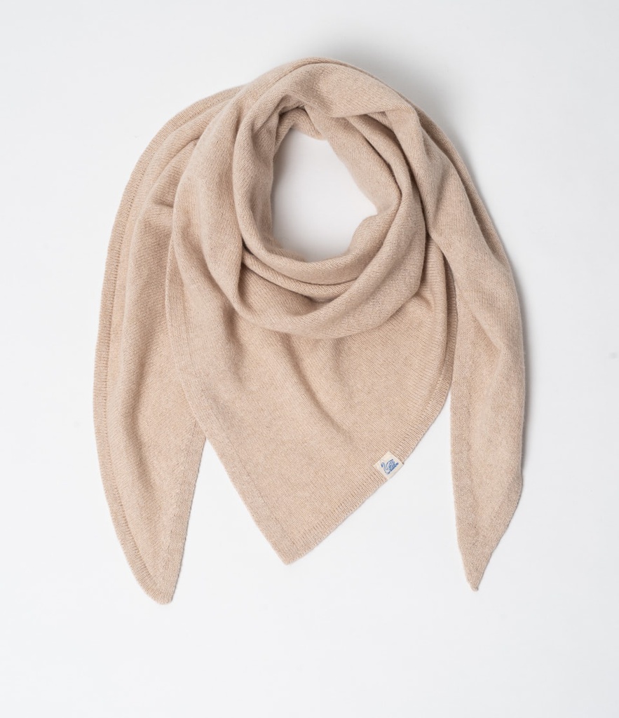 Light Triangle Scarf Merino- Silk- Cashmere Blend | Merz b Schwanen