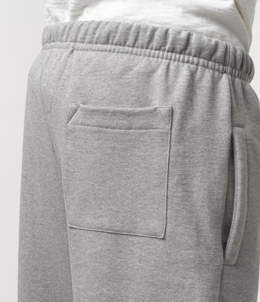 The Letters Loopwheel Fleece Cotton Horse Emblem Sweat Pants - Light Gray