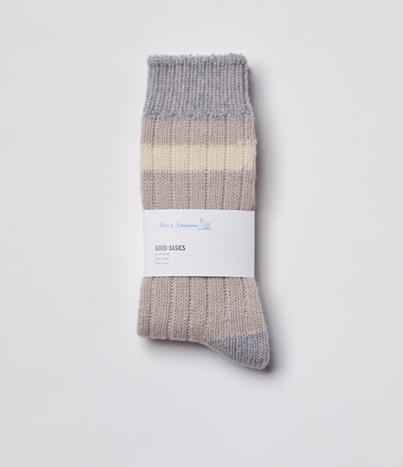 GOOD BASICS | MW74 socks, merino wool extra-fine, certified mulesing-free  03 nature mel.