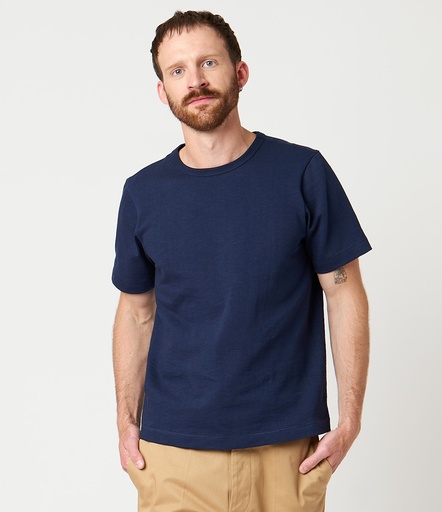 GOOD ORIGINALS | 2S14 men's loopwheeled T-shirt heavy, 10,7oz/sq.yd., relaxed fit  01 white