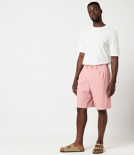 GOOD BASICS | SHORTS01 shorts, organic cotton poplin, 5,11 oz, relaxed fit  331 peach