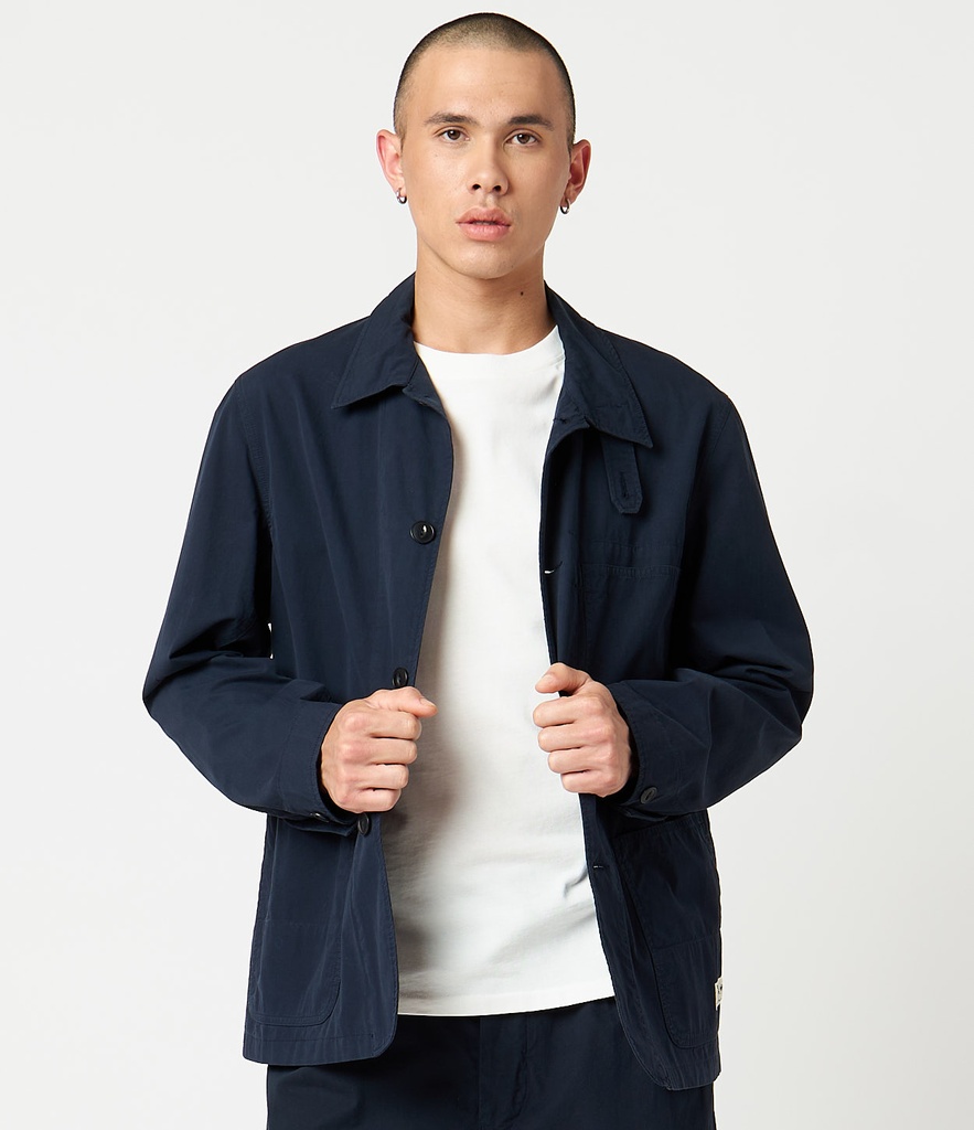 Organic Cotton Poplin Jacket | Merz b. Schwanen