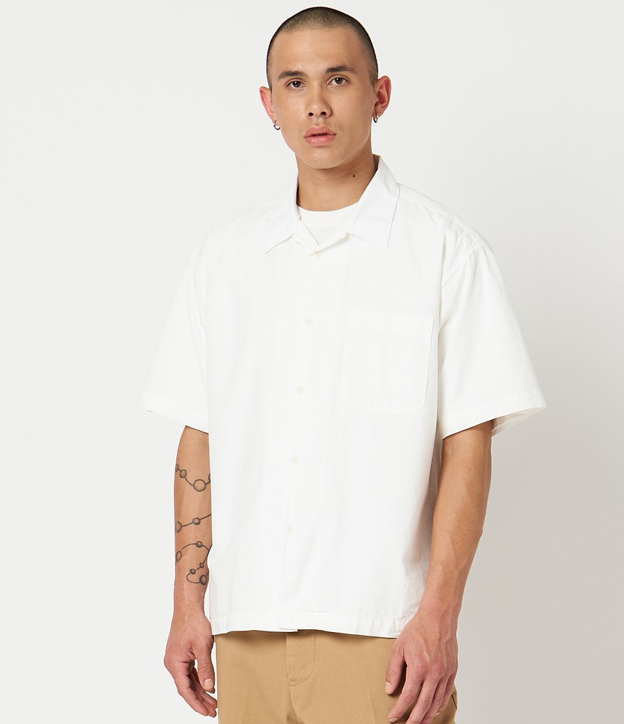 Organic Cotton Bowling Shirt | Merz b. Schwanen