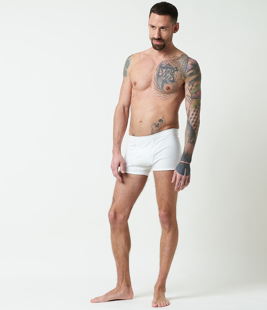 men's loopwheeled boxer brief, 8,6oz