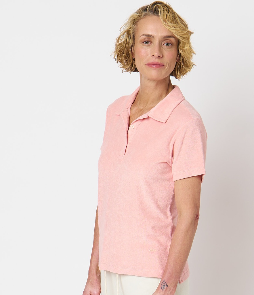 Pastel polo shirts womens best sale