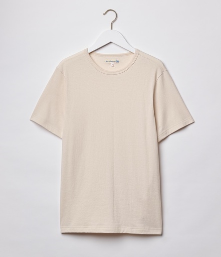 Loopwheeled Pikee T-shirt | Merz b. Schwanen