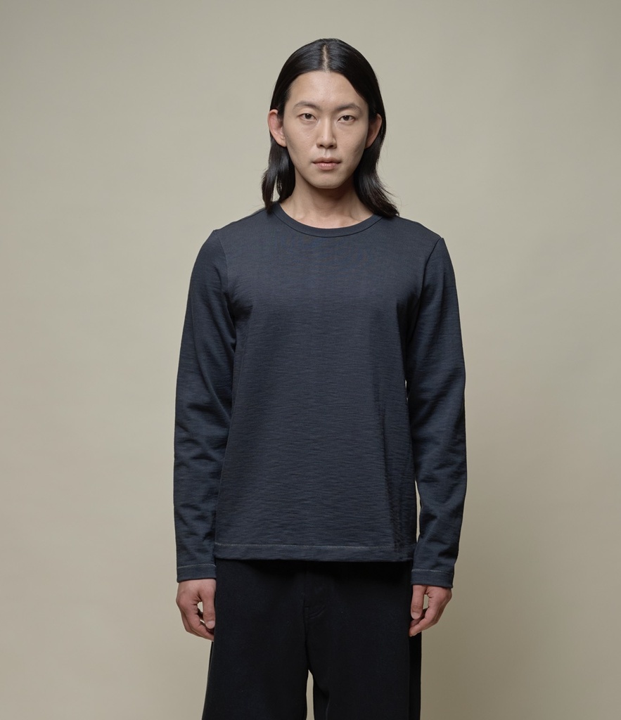 Loopwheeled Longsleeve | Merz b. Schwanen Loopwheeled Longsleeve | Merz b. Schwanen