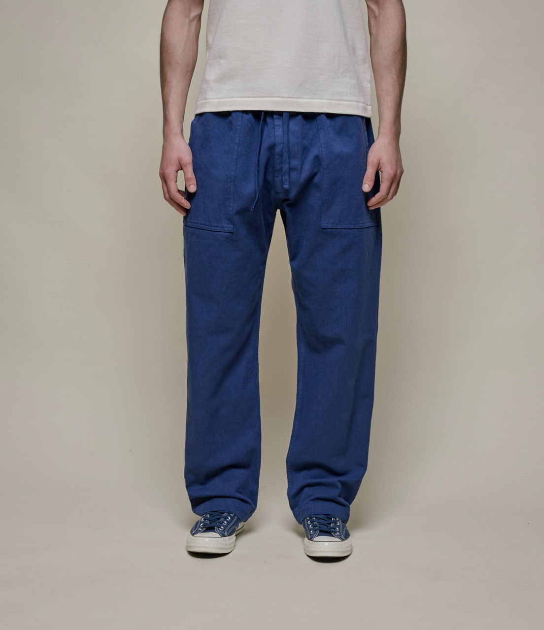 unisex drawstring pants, organic cotton broken twill, 11,2oz unisex drawstring pants, organic cotton broken twill, 11,2oz