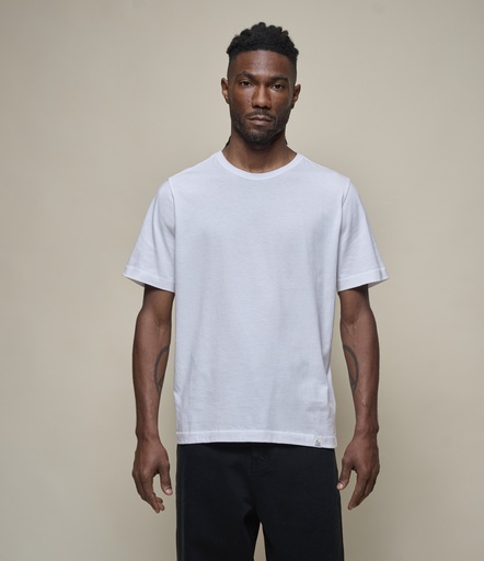 GOOD BASICS | 2PPIMATEE01 2-Pack: T-shirt, organic pima cotton, 4,1oz/sq.yd., relaxed fit  01 white