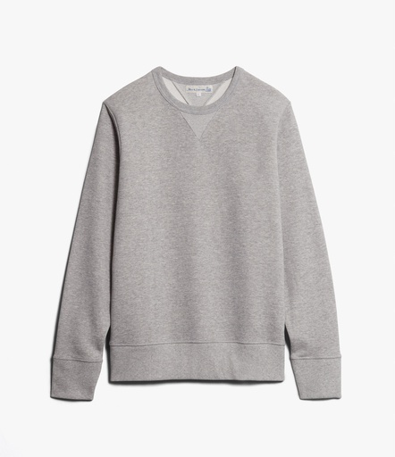 GOOD ORIGINALS | 346 men's loopwheeled sweatshirt, 12oz, classic fit  80 grey mel.