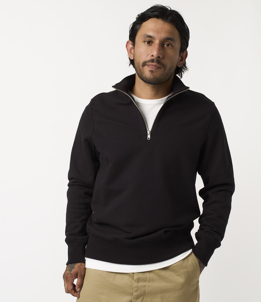 Half-zip Sweatshirt | Merz b. Schwanen