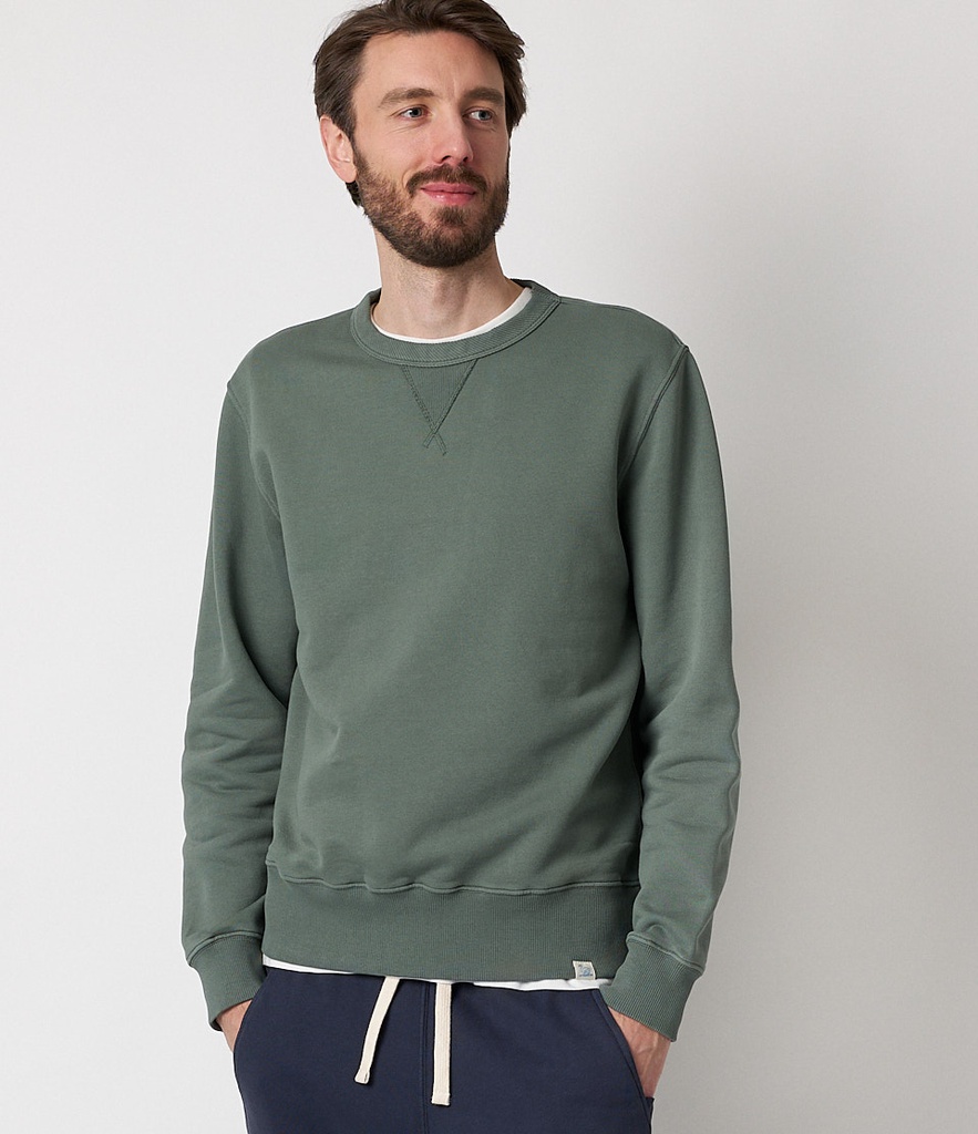 CSW28 men s sweatshirt organic cotton 13oz relaxed fit